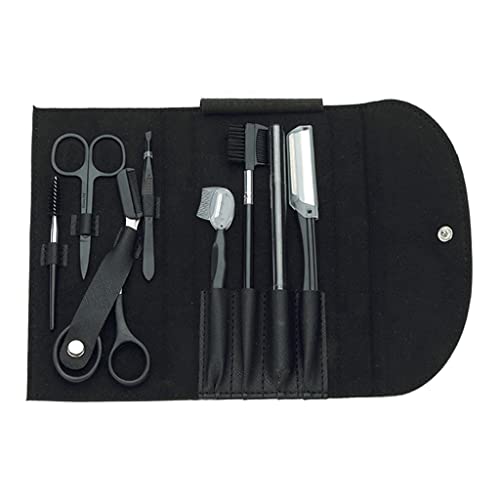 Augenbrauen-Trimmer, Augenbrauenstift-Set, Augenbrauenschere, Augenbrauenkamm, Gesichtspinzette, Wimpernbürste, Make-up-Tool-Set, Augenbrauen-Kits, professionelles Make-up für Damen, Anfänger von CASNO