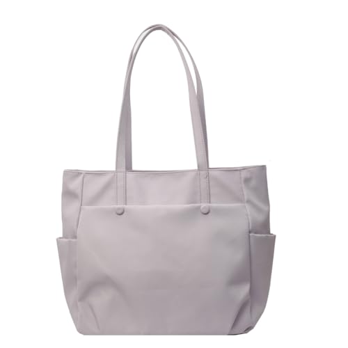 CASNO Taschen für Damen, 2024 Umhängetaschen, große Kapazität, Einkaufstasche, spritzwassergeschützt, Reisetaschen, Handtasche, Nylontasche für Damen, Mädchen, Schulbuchtasche, violett von CASNO