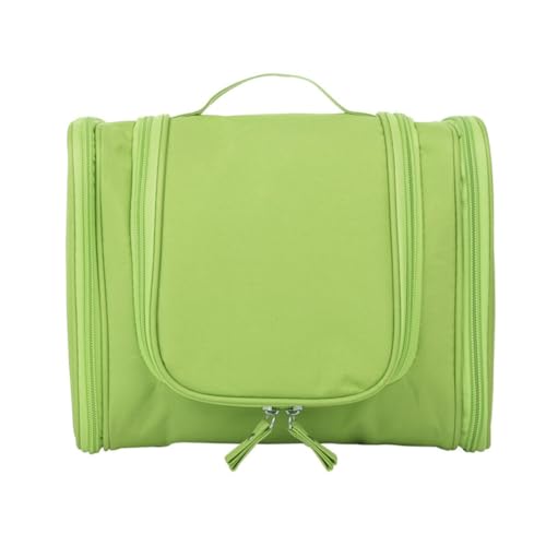 CASNO Taschen für Damen, Make-up-Organizer, Kosmetiktasche, große Kapazität, Kulturbeutel, Reise-Kosmetiktasche, wasserdicht, Handtasche, mehrere Fächer, grün von CASNO