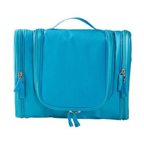 CASNO Taschen für Damen, Make-up-Organizer, Kosmetiktasche, große Kapazität, Kulturbeutel, Reise-Kosmetiktasche, wasserdicht, Handtasche, mehrere Fächer, himmelblau von CASNO