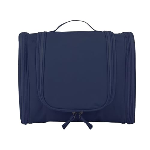 CASNO Taschen für Damen, Make-up-Organizer, Kosmetiktasche, große Kapazität, Kulturbeutel, Reise-Kosmetiktasche, wasserdicht, Handtasche, mehrere Fächer, marineblau von CASNO