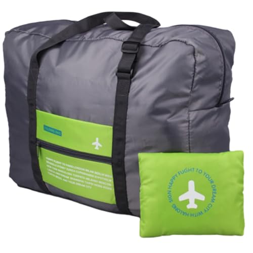 CASNO Taschen für Damen, Reiseverpackungswürfel, leicht, Nylon, Toilettenartikel, Organizer, perfekt für die Organisation von Kleidung, grün von CASNO