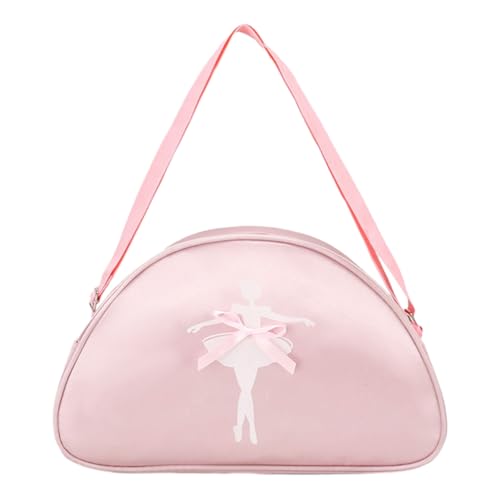 CASNO Taschen für Damen, Tanztasche, Ballett-Tanztasche, Handtasche, Tanz, Sporttasche, schöne Prinzessinnentasche, Latein-Tanztasche für Ballett-Enthusiasten, rose von CASNO