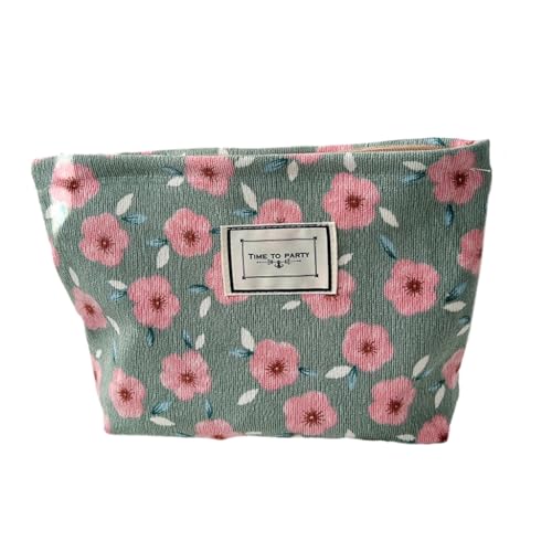 CASNO Taschen für Damen, multifunktionale Reise-Kulturbeutel mit Blumendesign, Kosmetiktasche, multifunktionale Make-up-Taschen für Frauen, Kirschblüten von CASNO