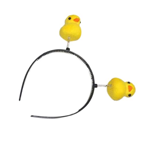 Haarreif in Form einer gelben Ente, für Damen, Karneval, Party, Fotografie, Haarband, gelbe Entenform, Haarreifen für Mädchen, gelbes Enten-Design von CASNO