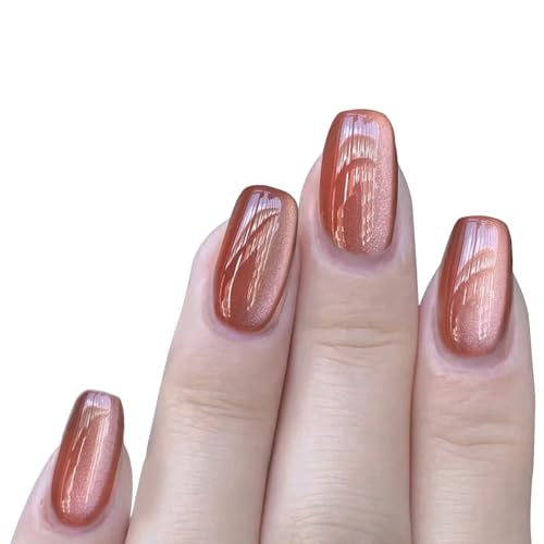 Shimmering Cat Eye Gel-Nagellack, UV-LED, Soak-Off-Lack, für Damen und Mädchen, Geschenk, Katzenaugen-Gel von CASNO