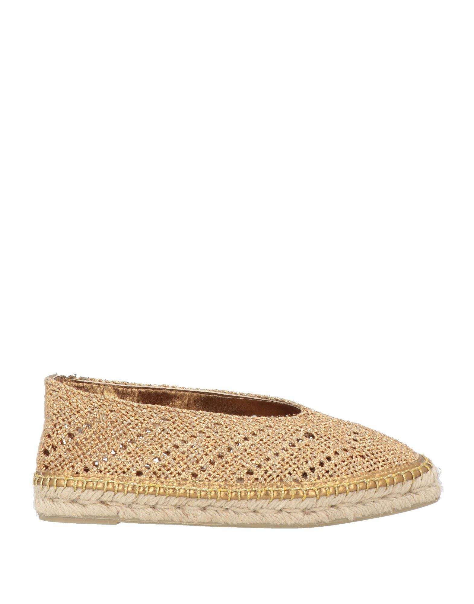 CASTAÑER Espadrilles Damen Gold von CASTAÑER