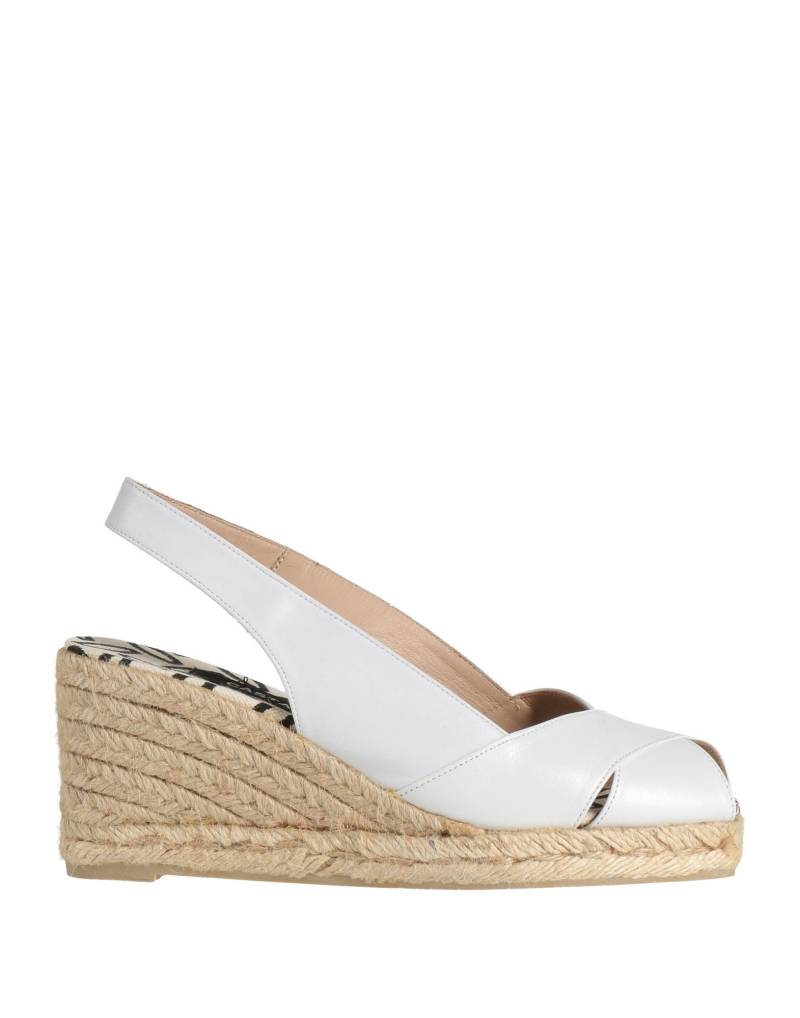 CASTAÑER Espadrilles Damen Weiß von CASTAÑER
