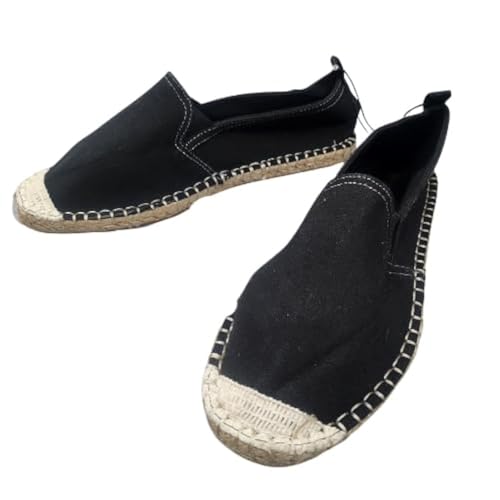 Castelbajac Espadrilles aus Segeltuch, Schwarz , 42 EU von CASTELBAJAC(カステルバジャック)