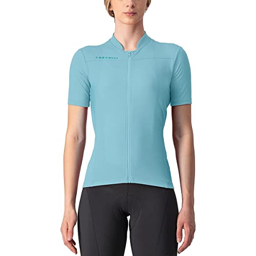 CASTELLI 4520068-498 Anima 3 Jersey Women's Sweatshirt Light Acqua/Aruba Blue S von CASTELLI