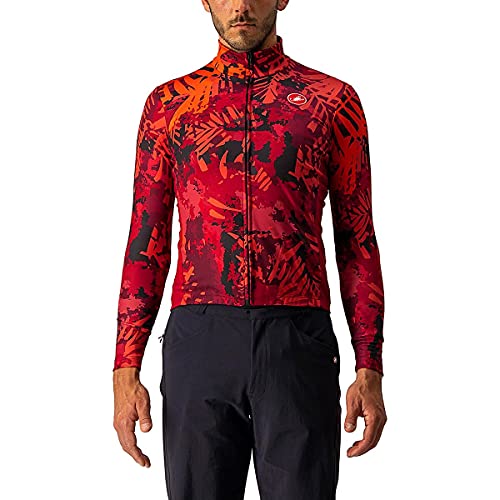 CASTELLI 4521508-421 Unlimited TH Jersey Sweatshirt Men's Bordeaux/Pro Red M von CASTELLI