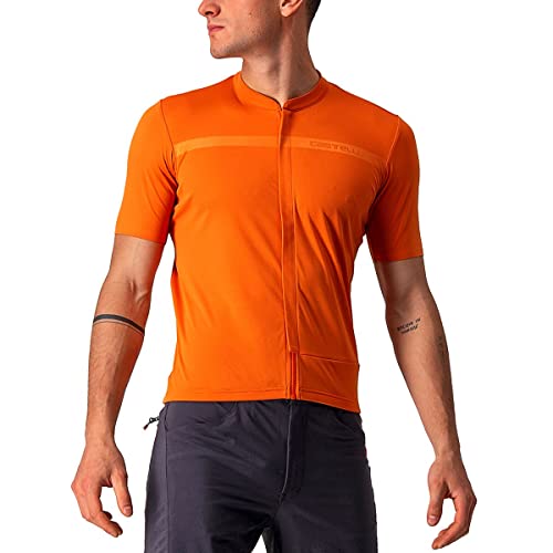 CASTELLI 4522006-318 Unlimited AR JRS Sweatshirt Men's Orangefarbener Rost XXL von CASTELLI