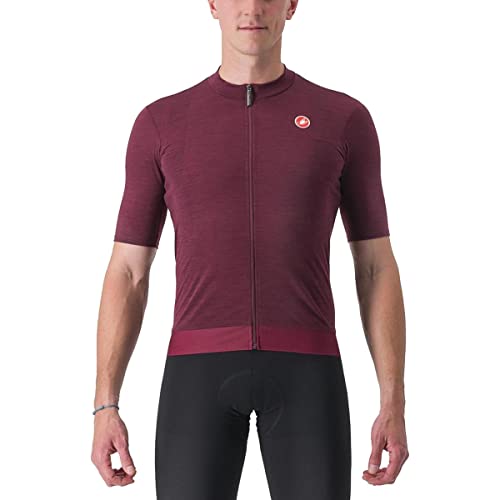 CASTELLI 4522027-421 Essenza Jersey T-Shirt Men's Bordeaux M von CASTELLI