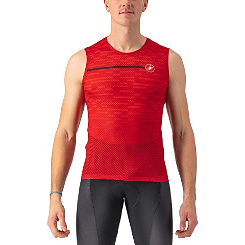 CASTELLI 4522525-611 Insider Sleeveless T-Shirt Men's Dunkelrot M von CASTELLI