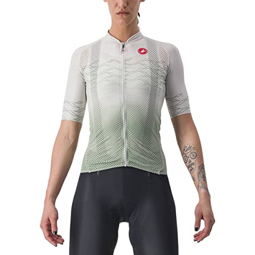 CASTELLI Women's Climber's 2.0 W Jersey T-Shirt, Elfenbein/Sedona Salbei, XS von CASTELLI