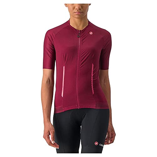 CASTELLI Women's Endurance W Jersey T-Shirt, Bordeaux, Large von CASTELLI