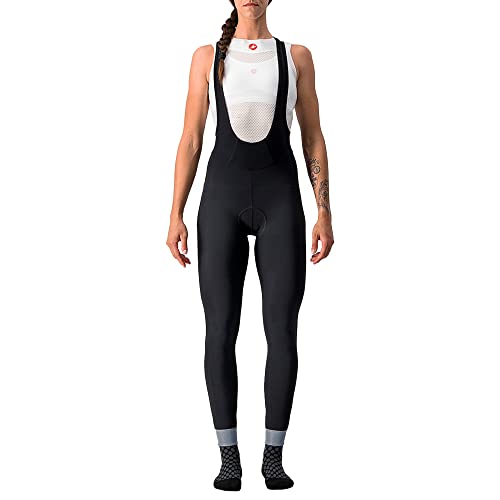 CASTELLI Damen Tutto Nano W Bibtight Leggings, Schwarz, M EU von CASTELLI