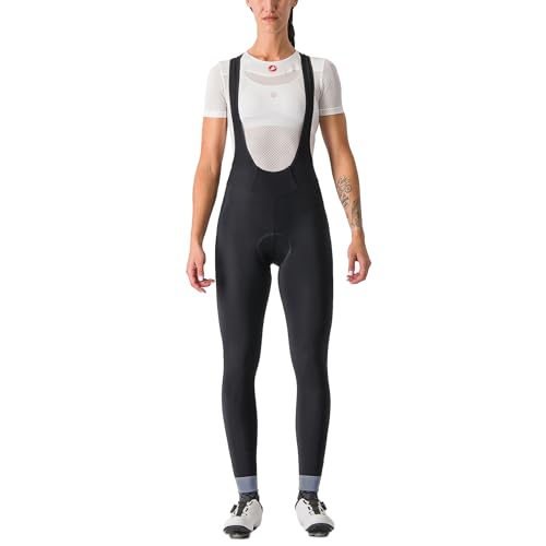 CASTELLI Damen Tutto Nano W Bibtight Leggings, Schwarz, M EU von CASTELLI