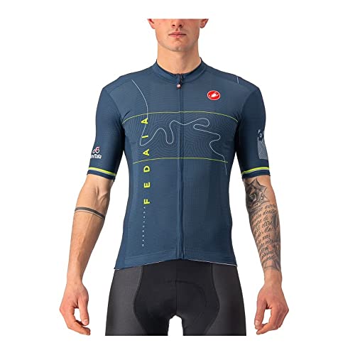 CASTELLI Herren Castelli Men's #Giro Marmolada Cycling Jersey Sweatshirt, Moonlit Ocean, M EU von CASTELLI