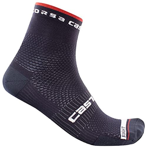 CASTELLI Herren Rot Corsa Pro 9 socken, Savile Blue, L von CASTELLI