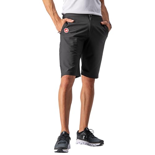 Castelli Men's Milano Short, Black, L von CASTELLI