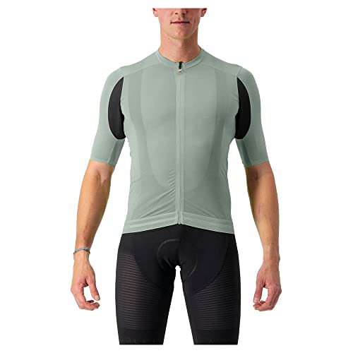 CASTELLI Men's SUPERLEGGERA 3 Jersey T-Shirt, Verteidiger grün, XL von CASTELLI