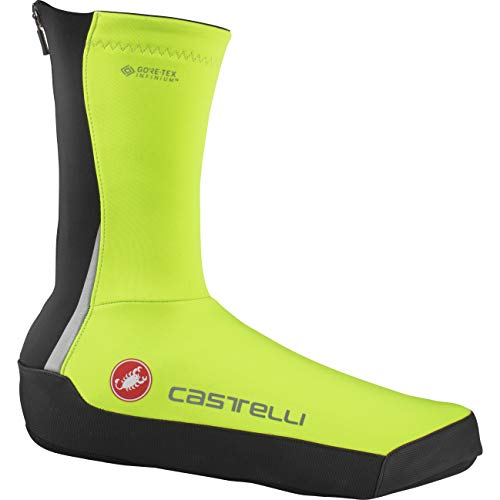 CASTELLI Unisex Intenso UL SHOECOVER Shoe Covers, Gelber Fluo, L von CASTELLI