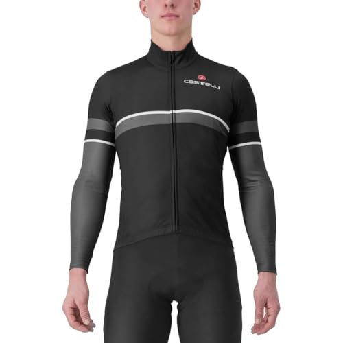 CASTELLI Unisex Retta LS Jersey T-Shirt, Schwarz, XX-Large CASTELLI Unisex Retta LS Jersey T-Shirt, Schwarz, XX-Large von CASTELLI