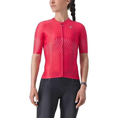 CASTELLI Women's AERO PRO W Jersey T-Shirt, Hibiskus, Medium von CASTELLI