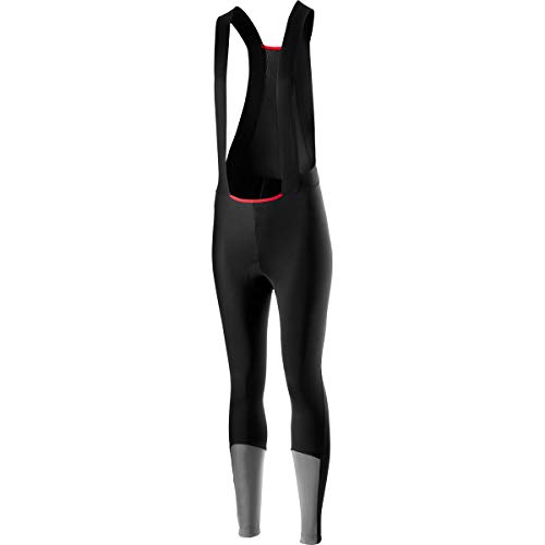 CASTELLI Women's Nano Flex PRO 2WBIBT Leggings, Schwarz, M von CASTELLI