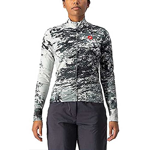 CASTELLI Women's UNLTD W Thermal JRS Sweatshirt, Birch Green, Mittel von CASTELLI