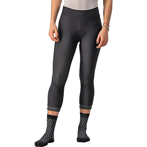 Castelli Women's VELOCISSIMA Thermal Knicker Leggings, Black/Black Reflex, S von CASTELLI