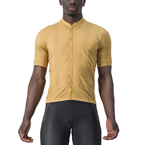 CASTELLI Men's Unlimited Terra Jersey T-Shirt, Schatz, Mittel von CASTELLI