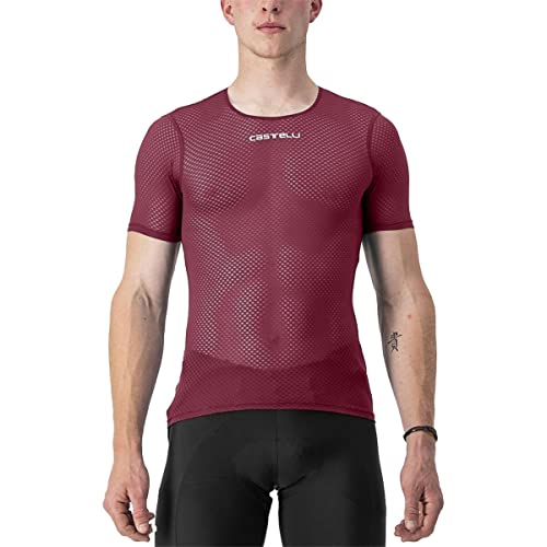 CASTELLI Men's PRO MESH 2.0 Short Sleeve T-Shirt, Bordeaux, XX-Large von CASTELLI