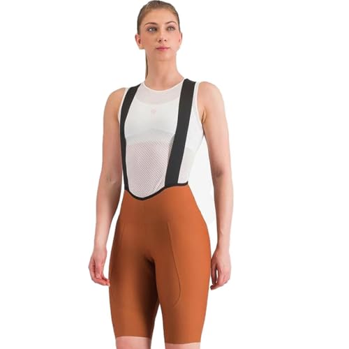 CASTELLI Damen Espresso W Dt Bibshort Radhose, Coffee, M von CASTELLI