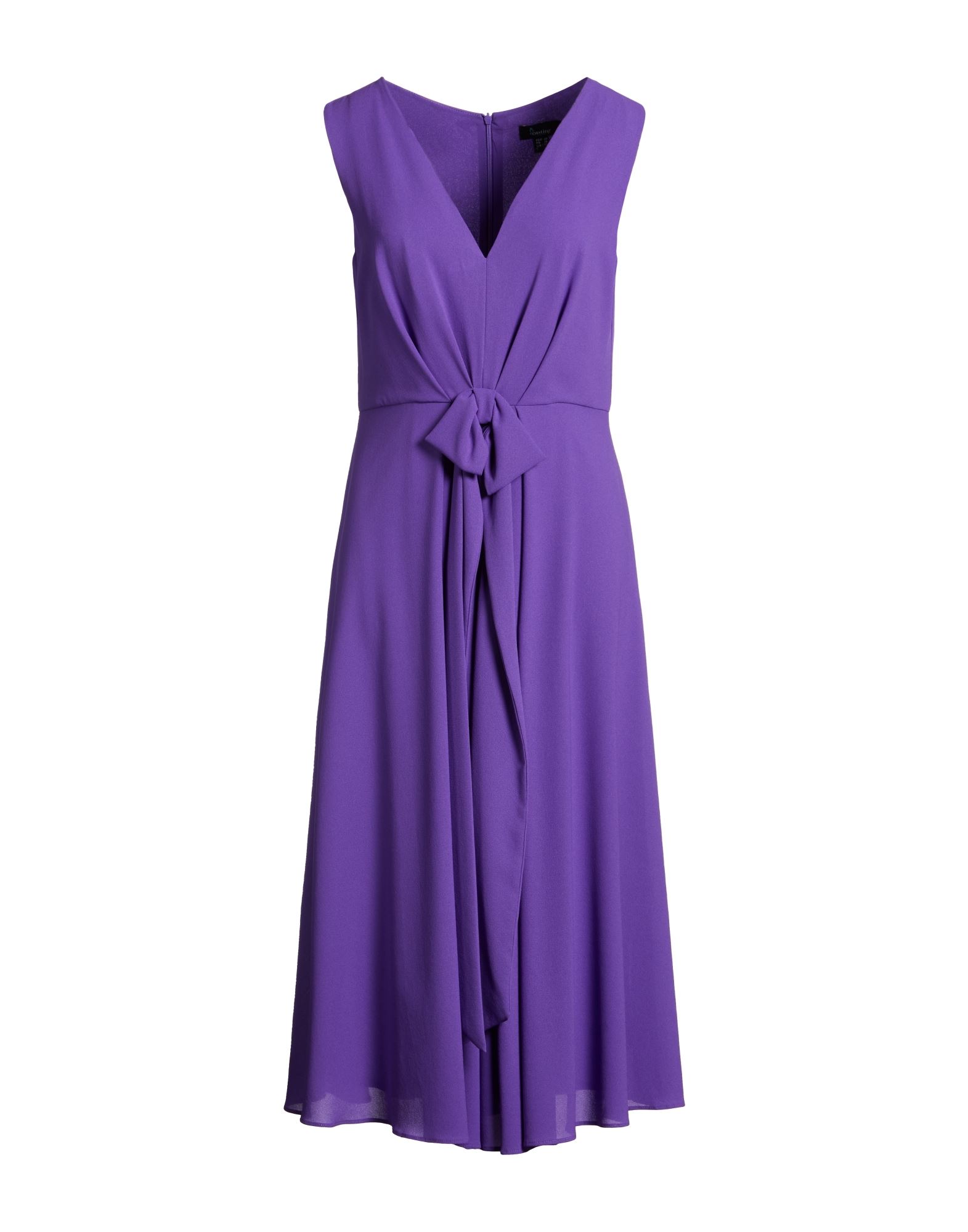 CASTING Midi-kleid Damen Violett von CASTING