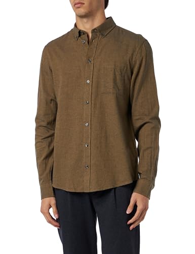 CASUAL FRIDAY - CFAnton LS BD Shirt - Shirt - 20504798, Größe:L, Farbe:Breen Melange (1910341) von CASUAL FRIDAY