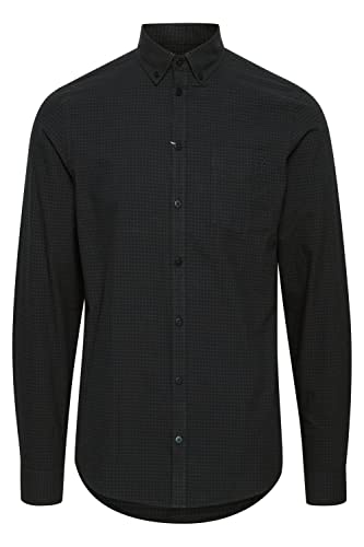 CASUAL FRIDAY CFAnton LS BU - 20504481 Herren Freizeithemd Hemd, Größe:M, Farbe:Raven (190000) von CASUAL FRIDAY