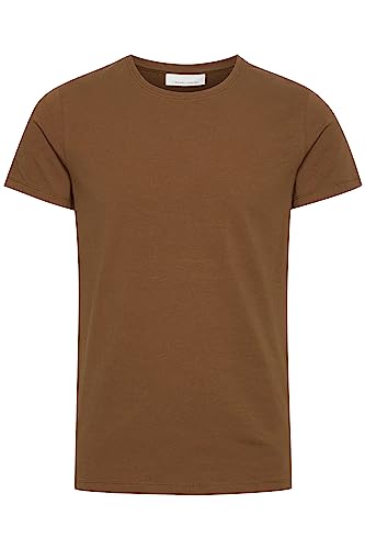 CASUAL FRIDAY CFDavid Crew Neck t-Shirt Herren T-Shirt Kurzarm Shirt Basic, Größe:L, Farbe:Coffee Liqueúr (180930) von CASUAL FRIDAY