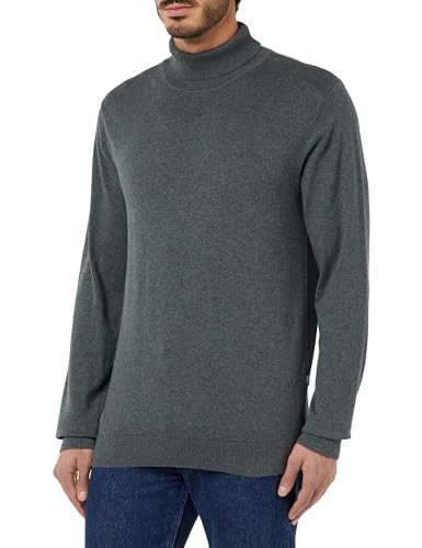 CASUAL FRIDAY - CFKarl 0104 roll Neck Knit - Pullover - 20504886, Größe:XL, Farbe:Pewter Mix (50817) von CASUAL FRIDAY