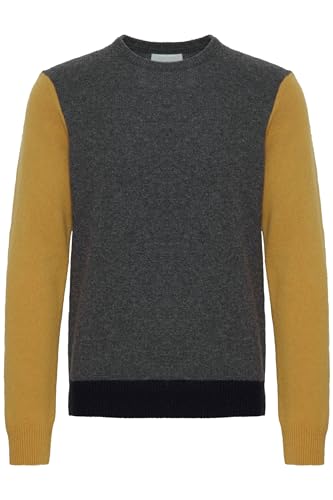 CASUAL FRIDAY - CFKarl Crew Lambswool Knit - Pullover - 20504789, Größe:M, Farbe:Pewter Mix (50817) von CASUAL FRIDAY