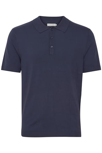 CASUAL FRIDAY CFKarl SS Polo Knit Herren Poloshirt Shirt Umlegekragen 80% Viskose (LENZING(TM) ECOVERO(TM)), 20% Nylon Regular fit, Größe:3XL, Farbe:Dark Navy (194013) von CASUAL FRIDAY