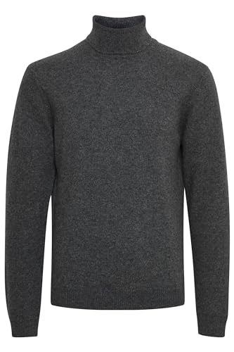 CASUAL FRIDAY CFKarl roll Neck Bounty Knit Herren Strickpullover Feinstrick Pullover mit Rollkragen, Größe:L, Farbe:Pewter Mix (50817) von CASUAL FRIDAY