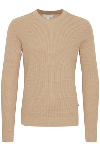 CASUAL FRIDAY - CFKarlo 0092 Structured Crew Neck Knit - Pullover - 20504787, Größe:L, Farbe:Silver Mink (171312) von CASUAL FRIDAY