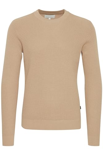CASUAL FRIDAY - CFKarlo 0092 Structured Crew Neck Knit - Pullover - 20504787, Größe:XXL, Farbe:Silver Mink (171312) von CASUAL FRIDAY