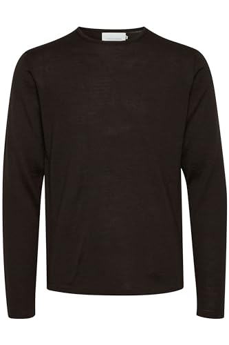 CASUAL FRIDAY CFKent Herren Strickpullover Feinstrick Pullover mit Turtleneck, Größe:L, Farbe:Coffee Bean Melange (1909151) von CASUAL FRIDAY