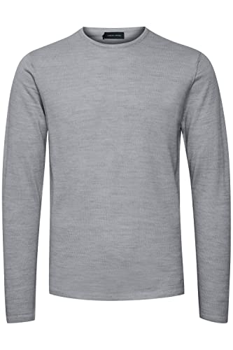 CASUAL FRIDAY CFKent Herren Strickpullover Feinstrick Pullover mit Turtleneck, Größe:L, Farbe:Light Grey Melange (50813) von CASUAL FRIDAY