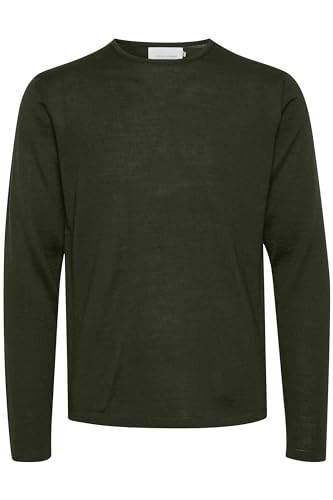 CASUAL FRIDAY CFKent Herren Strickpullover Feinstrick Pullover mit Turtleneck, Größe:XL, Farbe:Deep Forest Melange (1961101) von CASUAL FRIDAY