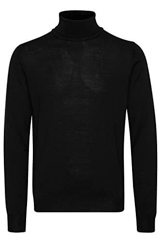 CASUAL FRIDAY CFKonrad Merino Roll Neck Knit Herren Rollkragen Pullover, Größe:3XL, Farbe:Black (50003) von CASUAL FRIDAY