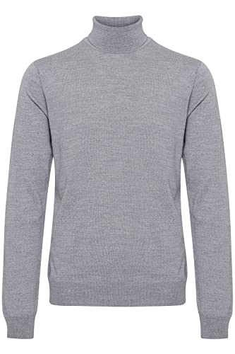 CASUAL FRIDAY CFKonrad Merino Roll Neck Knit Herren Rollkragen Pullover, Größe:S, Farbe:Light grey melange (50813) von CASUAL FRIDAY